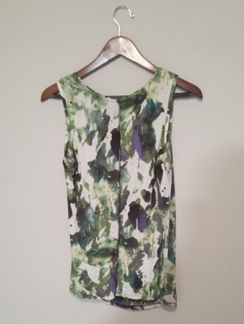 SIMPLY VERA - VERA WANG Printed Tank Top M - Picture 6 of 6